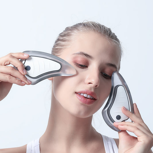 Heated Vibrating Gua Sha Facial Massager