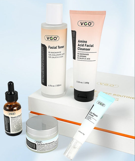 Complete 5-Step Skincare Routine Set