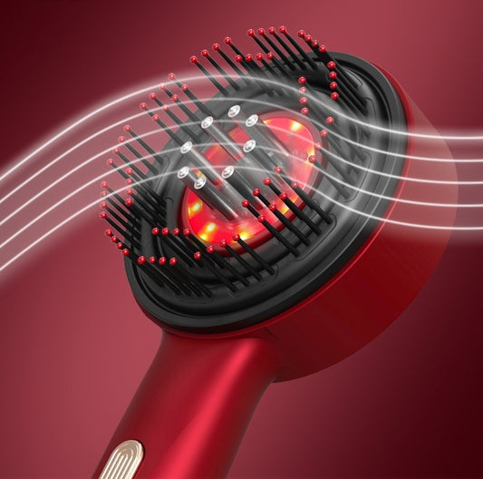 Red Light Electric Scalp Massage Comb